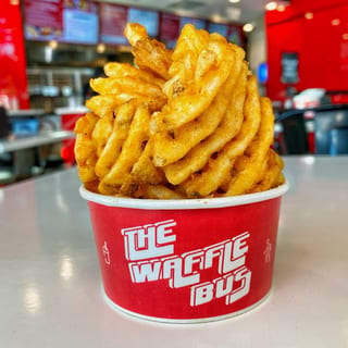 Regular Seasoned Waffle Fries