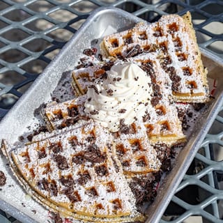 Cookies and Cream Waffle