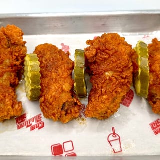4 Nashville Hot Wings Only
