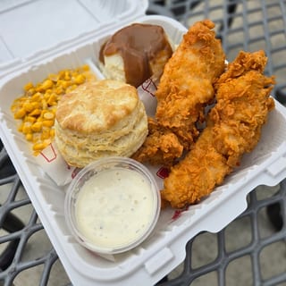 Tender Box (2 Sides, Biscuit, & Sauce)