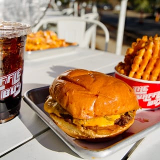 Smashburger, Fries, Drink