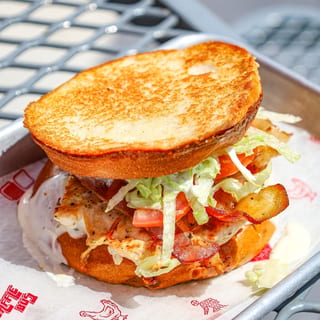 Bacon Ranch Grilled Chicken Club (brioche bun)