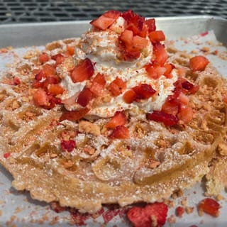 Strawberry Shortcake Waffle