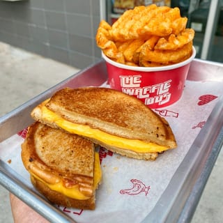 Kids Grilled Cheese and Fries