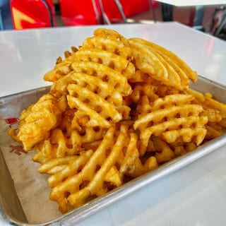 Large Seasoned Waffle Fries
