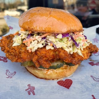 Nashville HOT Fried Chicken Sandwich