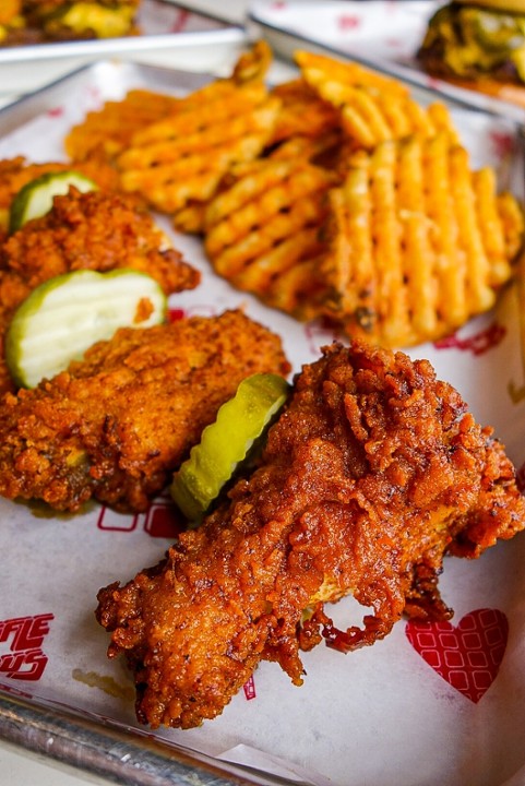 Hot Wings & Waffle Fries