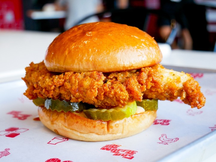 Hot Chicken Sandwich (Spice 7/10)