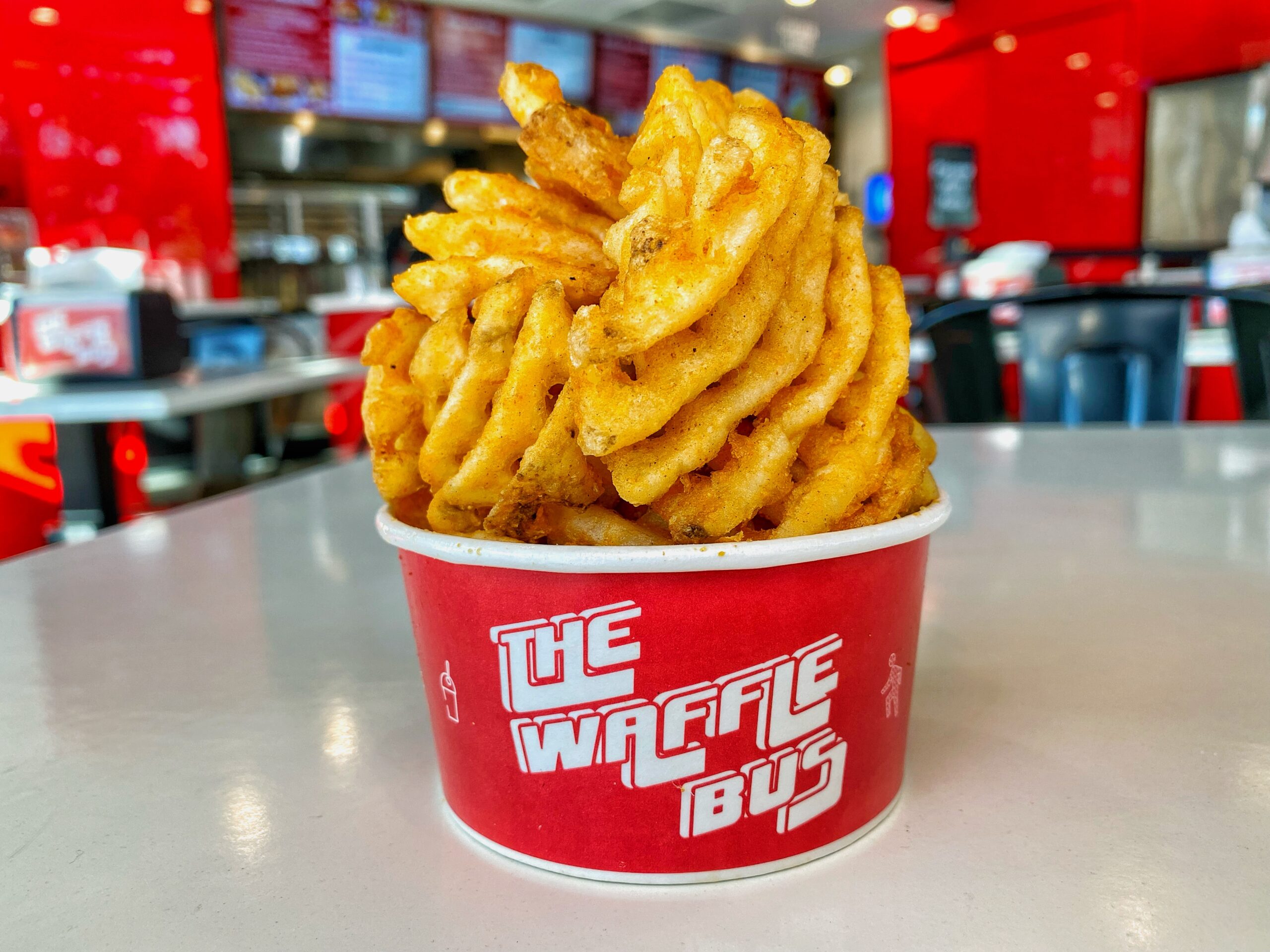 Small Seasoned Waffle Fries